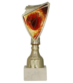 Cupa de plastic aurie, baschet, 9297/BAS