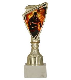 Cupa de plastic aurie, pompieri, 9297/FIR1