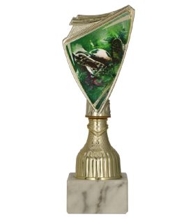 Cupa de plastic aurie, fotbal, 9297/SOC2