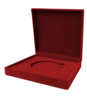Cutie pentru medalie mare, rosie, BOXMEDAL/RD/GR2