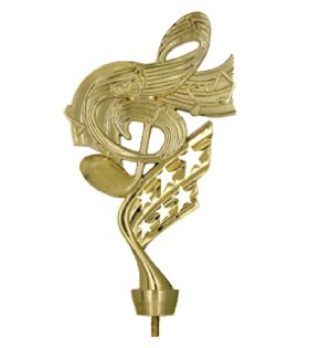 figurina plastic premiu muzica B661_MUS