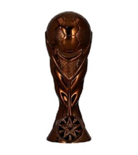 trofeu figurina plastic fotbal F263_B