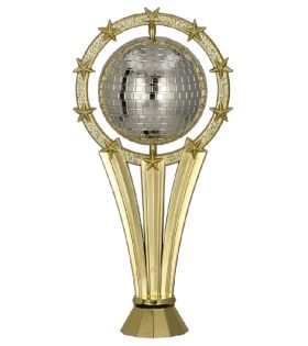 Figurina de plastic aurie cu argintiu, F266/G/S