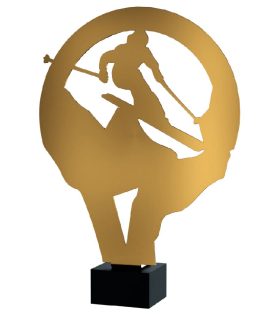 trofeu din metal schi ML_ski1