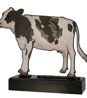 trofeu metal vaca TM005_COW