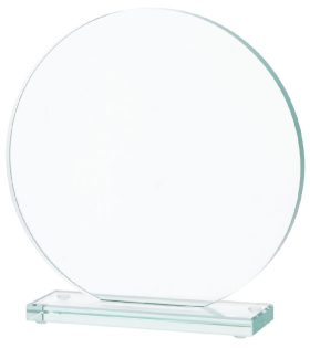 Trofeu din sticla elegant, personalizabil