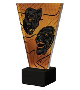 trofeu sticla teatru
