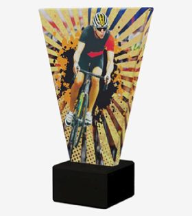 trofeu ciclism sticla VL2_CYC_BK