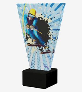 trofeu ski sticla VL2_SKI2_BK