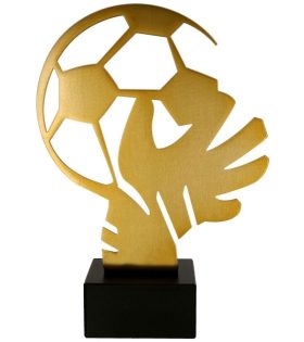 Trofeu de metal fotbal BL_SOC3